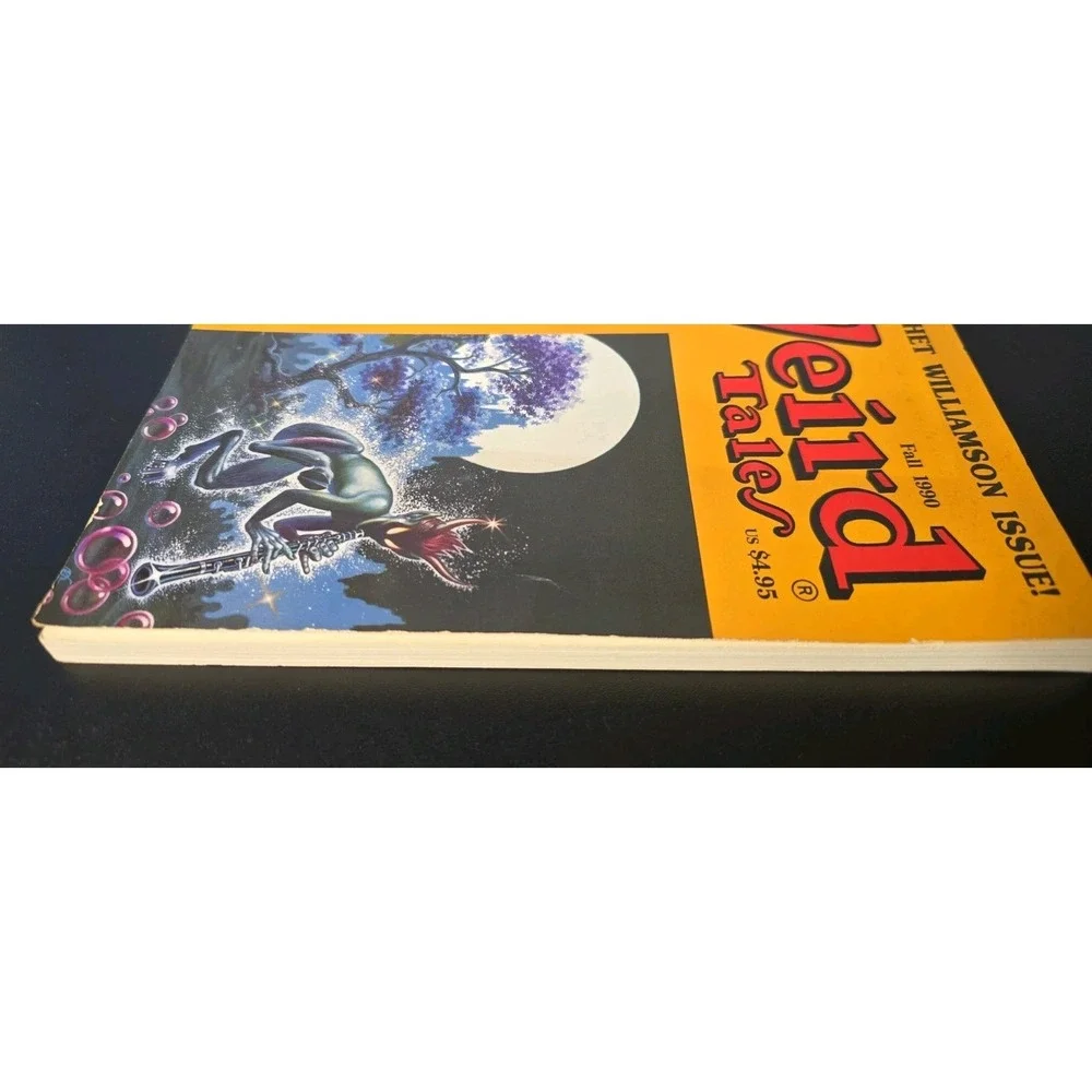 Weird Tales #298 Fall, 1990-Stephen King 'The Glass Floor